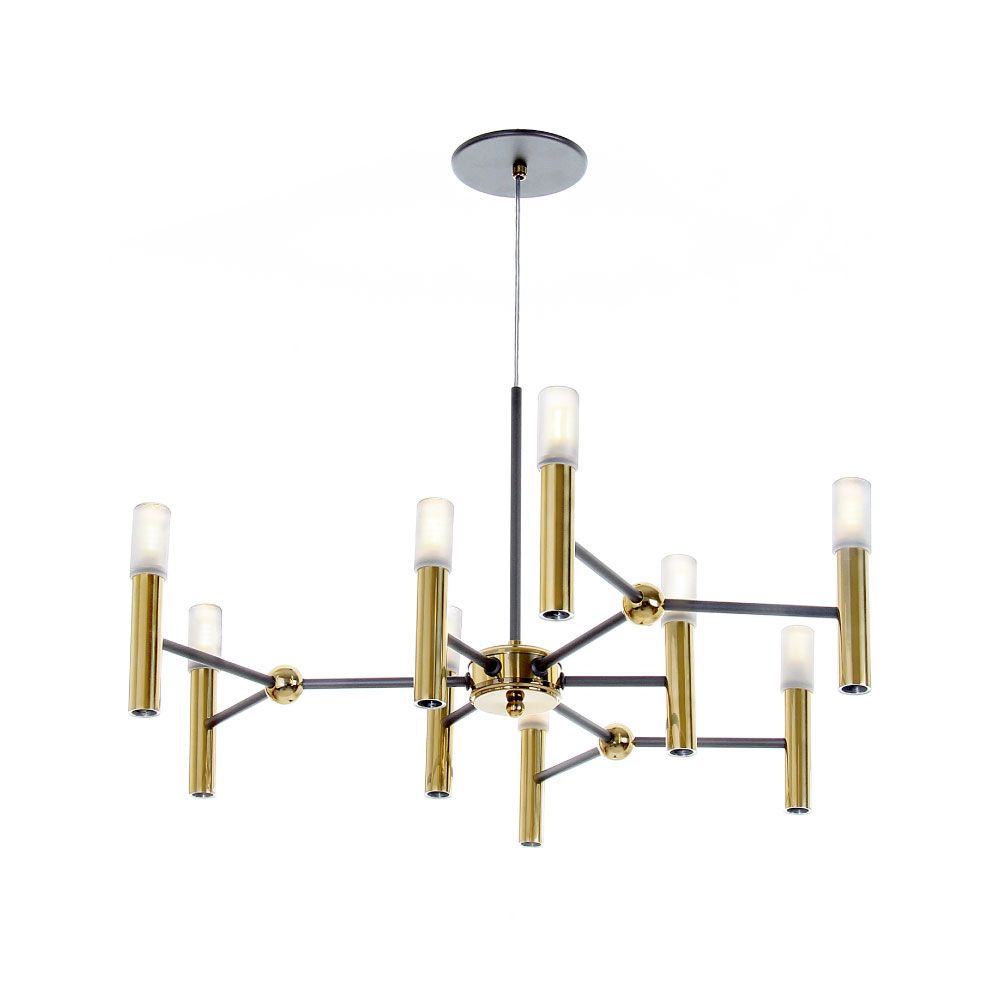 Pendente Dourado 9 bra�os