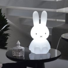 Lumin�ria Abajur Coelho Miffy 45cm 1xE27 DecorFun