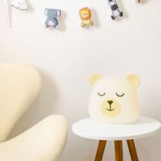 Lumin�ria Abajur Urso Natural DecorFun