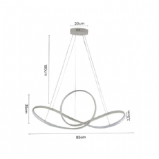 Pendente LED Wari 3000K Nordecor