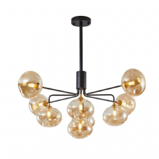 Pendente Topus Vidro �mbar Nordecor