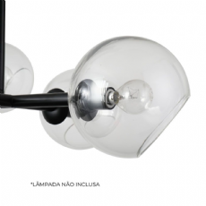 Pendente Lite Jabuticaba 8xE14 Nordecor 2270