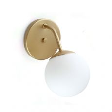 Arandela Drop Vidro Leitoso