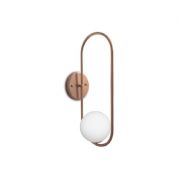 Arandela P�ndulo de Vidro Leitoso