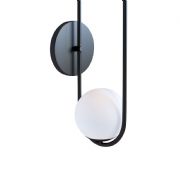 Arandela P�ndulo de Vidro Leitoso