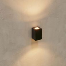 Arandela Lia Externa Quadrada Alum�nio 1xG9 Bella It�lia