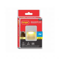 Balizador LED Policarbonato Sobrepor