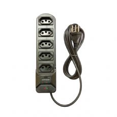 Filtro de Linha 5 sa�das 220V Contra Oscila��es Cabo 2m E-Protector
