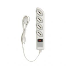 Filtro de Linha 4 Tomadas Bloqueador de Sobrecarga Cabo 1,3m Bivolt Legrand
