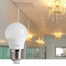 L�mpada LED Bolinha G45 4,8W E27 G-Light