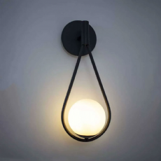 Arandela Gota Preto Spotline