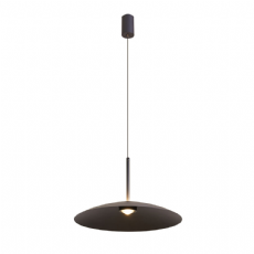 Pendente Kale Ger Preto �45cm 10W 3000K 2862 Nordecor