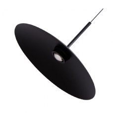 Pendente Kale Ger Preto �45cm 10W 3000K 2862 Nordecor