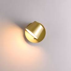 Arandela Meera Dourada ML006G 3000K 6W Bella ilumina��o