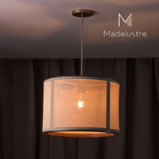 Pendente Apollo Redondo �53X28CM Madelustre