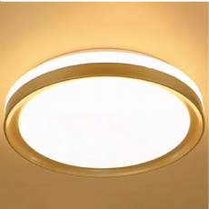 Plafon Chass Dourado Multitemperatura 30W SL Ilumina��o