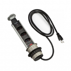 Torre Push to Open 3 Tomadas 240V 16A Renna