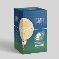 L�mpada LOVE Filamento LED G125 GMH
