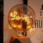 L�mpada LOVE Filamento LED G125 GMH