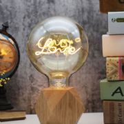 L�mpada LOVE Filamento LED G125 GMH
