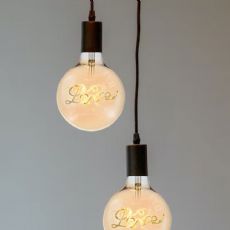 L�mpada LOVE para Pendente Filamento LED G125 GMH