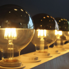 L�mpada Defletora LED 6W G95 Filamento E27 GMH