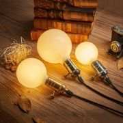 L�mpada Leitosa G95 Filamento LED GMH