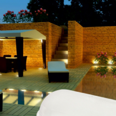 Lumin�ria Arandela Tartaruga LED 15W 6500K G-Light