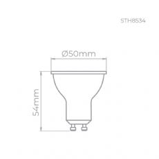 L�mpada LED Dicr�ica MR16 ECO 4W STH8534/30 Stella
