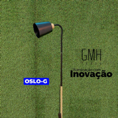 Lumin�ria Coluna Articul�vel Oslo