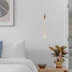 Pendente Cometa Gold 3W 3500K