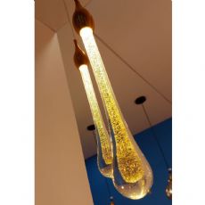 Pendente Cometa Gold 3W 3500K