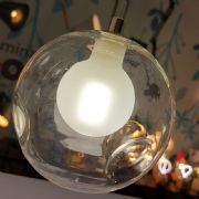 Pendente �ris �mbar com L�mpada G9 GMH