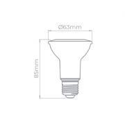 L�mpada PAR20 Eco LED 5,5W IRC80 25� STH9020/30 Stella