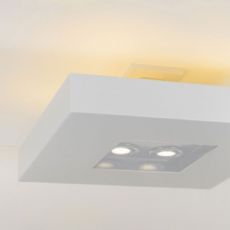 Plafon Sobrepor Luna Mix 50cm 4xE27 + 4xGU10 Conceptu