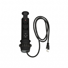 Torre Push to Open 2 Tomadas e 2 USB 240V 16A Renna